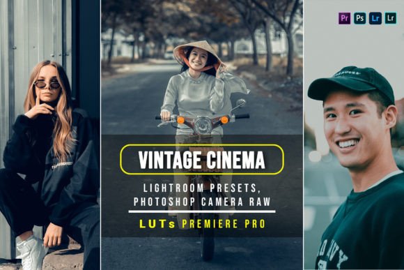 Download 10 Vintage Cinema Presets and Luts - Cinema presets Collection