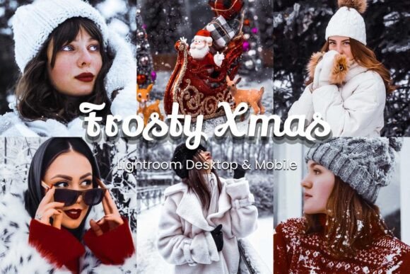 Download 30 Frosty Xmas Lightroom Bundle - Lightroom bundle Collection